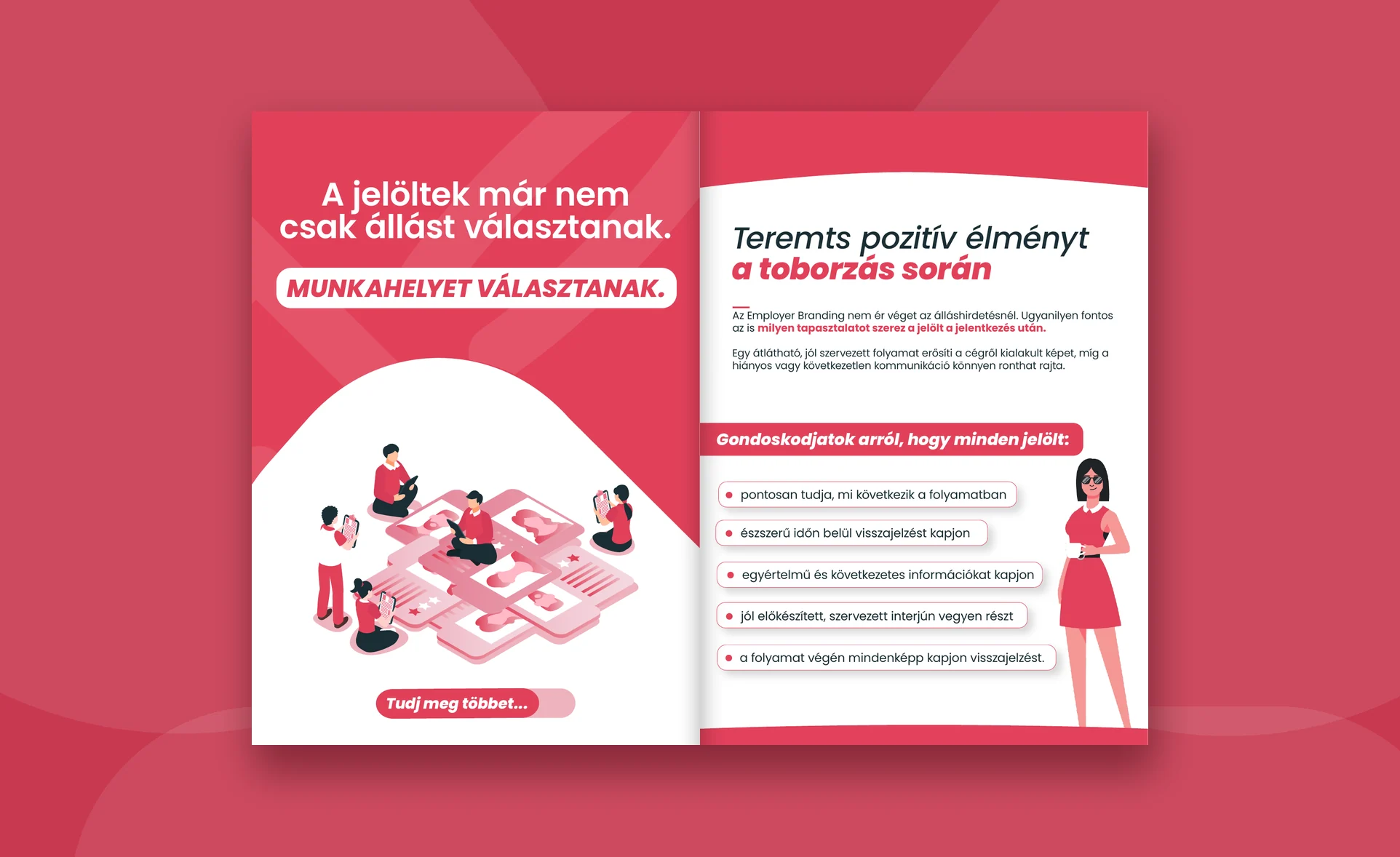 A kézikönyv előnézete: Teremts pozitív élményt a toborzás során